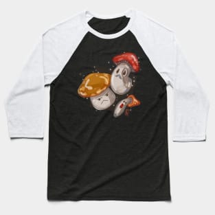 Mushroom Buddies Baseball T-Shirt